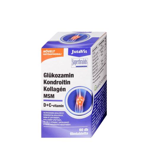 JutaVit Glucosamine Collagen MSM Vitamin D + C (60 Tabletka)