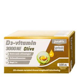 JutaVit Vitamin D3 3000 IU (Olive) (100 Kapsułka miękka)