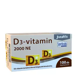 JutaVit Vitamin D3 2000 IU (50 mcg) (100 Kapsułka miękka)