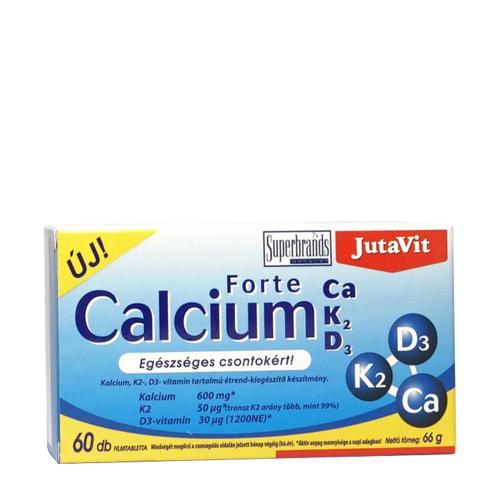JutaVit Calcium Forte + Ca/K2/D3  (60 Tabletka)