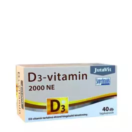 JutaVit Vitamin D3 2000 IU (40 Kapsułka miękka)