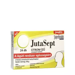 JutaVit JutaSept Lozenges (24 pastylek, Cytrynowy)