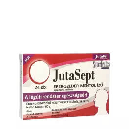   JutaVit JutaSept Lozenges (24 pastylek, Truskawka–Jeżyna–Mentol)