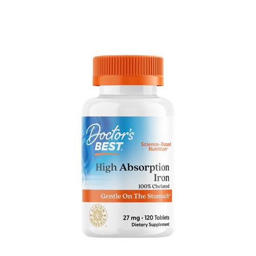Doctor's Best High Absorption Iron 27 mg (120 Tabletka)