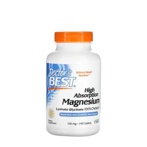 Doctor's Best High Absorption Magnesium 100 mg (240 Tabletka)