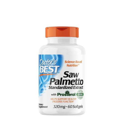 Doctor's Best Saw Palmetto Standardized Extract 320 mg (60 Kapsułka miękka)