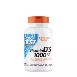   Doctor's Best Vitamin D3 1000 IU (180 Kapsułka miękka)