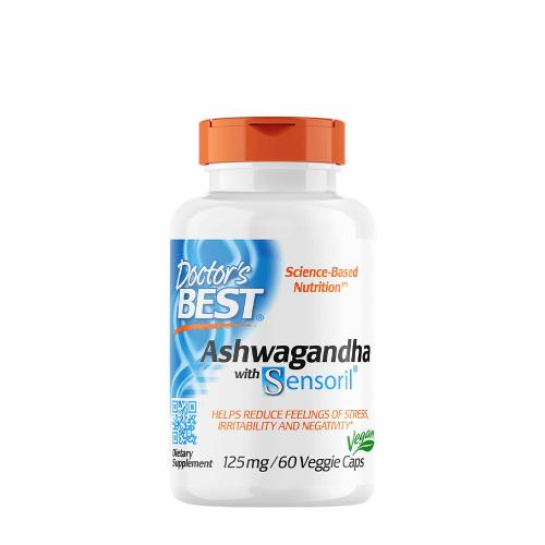 Doctor's Best Ashwagandha With Sensoril 125 mg kapszula (60 Veggie Kapsułka)