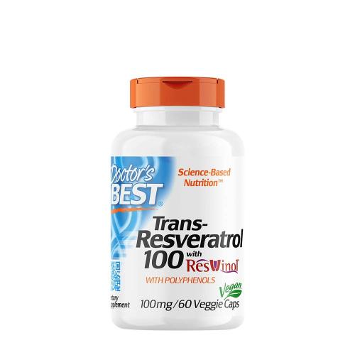 Doctor's Best Trans-Resveratrol 100 mg (60 Veggie Kapsułka)