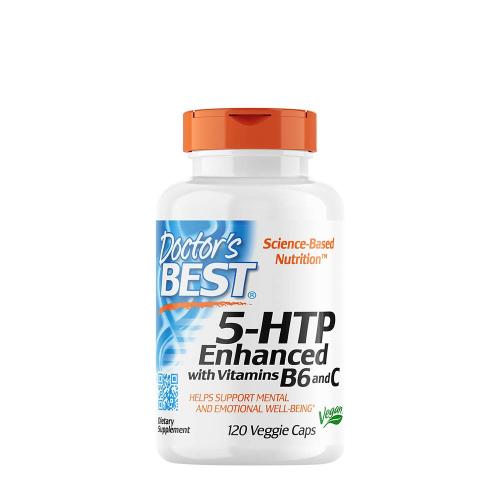 Doctor's Best 5-HTP Enhanced with Vitamin B6 & C  (120 Kapsułka roślinna)