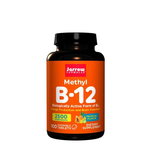 Jarrow Formulas Methyl B-12 2500 mcg  (100 Tabletka do ssania, Tropikalny)