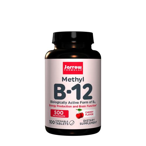Jarrow Formulas Methyl B-12 500 mcg  (100 Tabletka do ssania, Czereśnia)