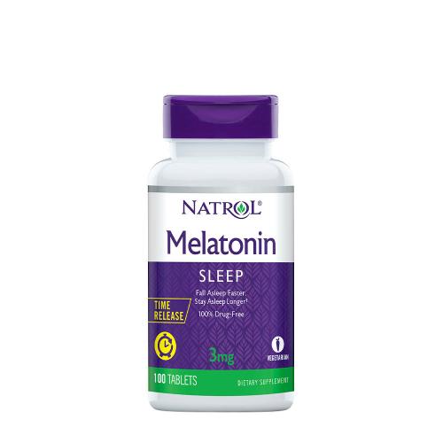 Natrol Melatonin Time Release 3 mg (100 Tabletka)