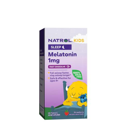 Natrol Melatonina dla dzieci - Kids Melatonin (40 Tabletka, Truskawka)