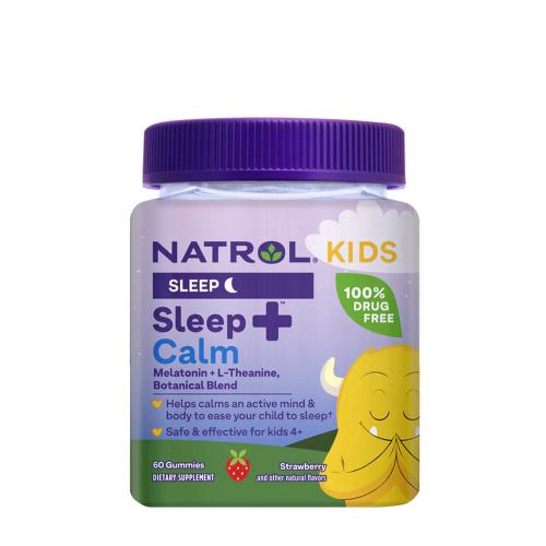 Natrol Kids Sleep + Calm (60 Żelka, Truskawka)