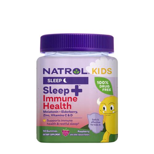 Natrol Kids Sleep + Immune Health  (50 Żelka, Malina)