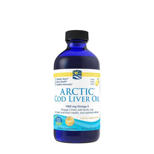 Nordic Naturals Arctic Cod Liver Oil 1060 mg (237 ml, Cytrynowy)