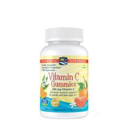   Nordic Naturals Vitamin C Gummies 250 mg  (120 Żelka, Mandarynka)