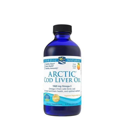 Nordic Naturals Arctic Cod Liver Oil 1060 mg (237 ml, Pomarańczowy)