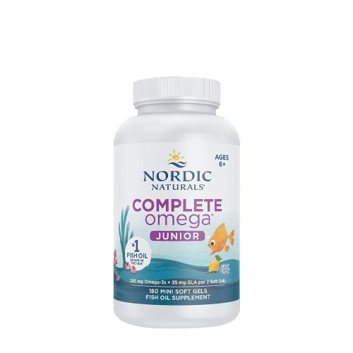 Nordic Naturals Complete Omega Junior 283 mg  (180 Kapsułka miękka, Cytrynowy)