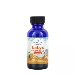   Nordic Naturals Witamina D3 dla niemowląt 400 j.m - Baby's Vitamin D3 400 IU (22.5 ml)