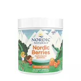  Nordic Naturals Nordic Berries Multivitamin Gummies (120 Żelka, Pomzrańcza-cytryna)
