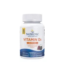 Nordic Naturals Vitamin D3 Gummies (60 Żelka, Owoce leśne)