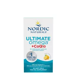   Nordic Naturals Ultimate Omega  CoQ10 (60 Kapsułka miękka, Cytrynowy)