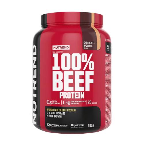 Nutrend 100% Beef Protein (900 g, Czekolada z orzechami laskowymi)