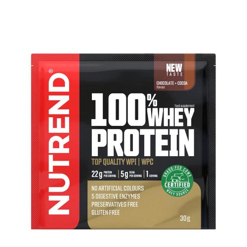 Nutrend 100% Whey Protein (30 g, Czekolada i kakao)