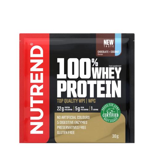 Nutrend 100% Whey Protein (30 g, Czekolada kokosowa)
