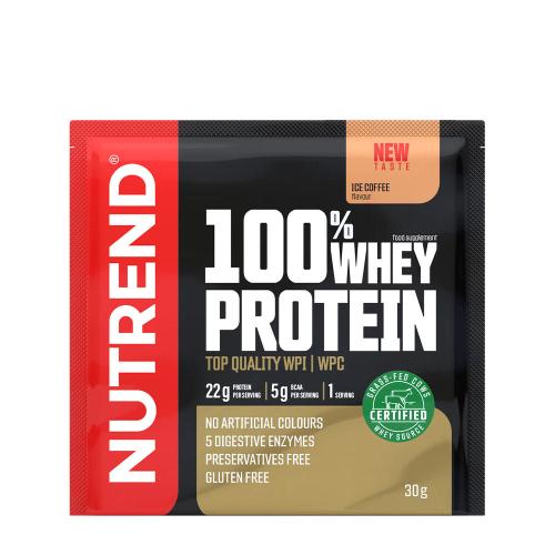Nutrend 100% Whey Protein (30 g, Kawa mrożona)