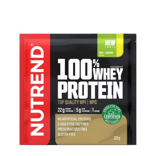 Nutrend 100% Whey Protein (30 g, Kiwi Banan)