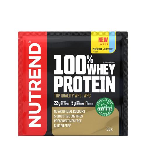 Nutrend 100% Whey Protein (30 g, Ananas Kokos)