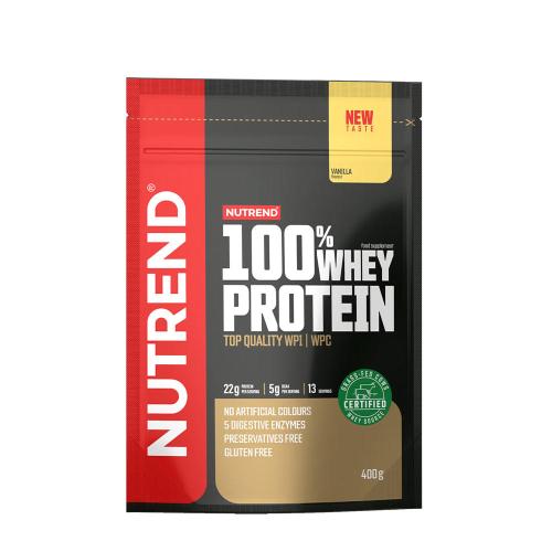 Nutrend 100% Whey Protein (400 g, Wanilia)