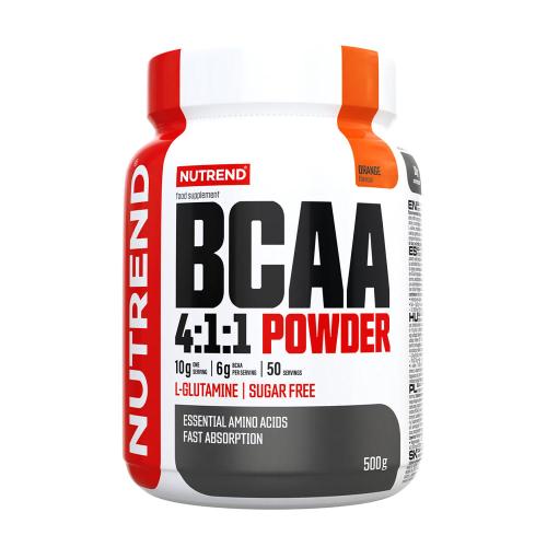 Nutrend BCAA 4:1:1 Powder (500 g, Pomarańczowy)