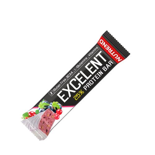 Nutrend Excelent Protein Bar (1 Plaster, Czarna porzeczka i jagoda)