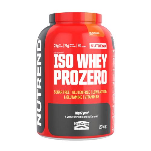 Nutrend Iso Whey Prozero (2250 g, Solony karmel)