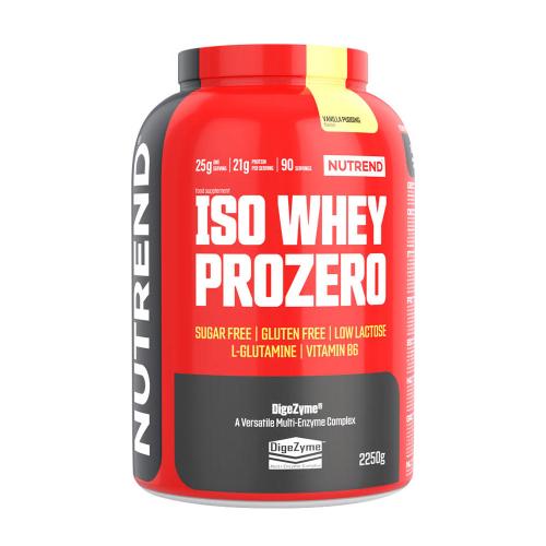 Nutrend Iso Whey Prozero (2250 g, Budyń waniliowy)