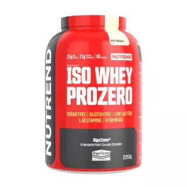 Nutrend Iso Whey Prozero (2250 g, Biała czekolada)
