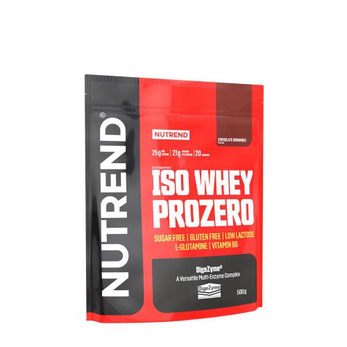 Nutrend Iso Whey Prozero (500 g, Brownie czekoladowe)