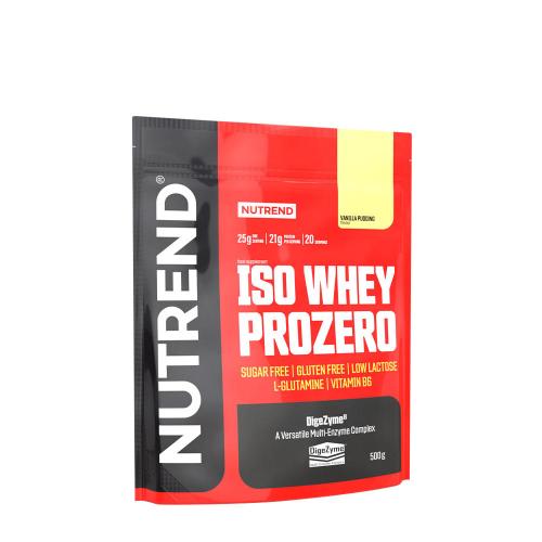 Nutrend Iso Whey Prozero (500 g, Budyń waniliowy)