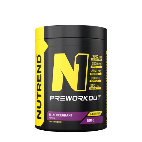 Nutrend N1 Preworkout (510 g, Czarna porzeczka)