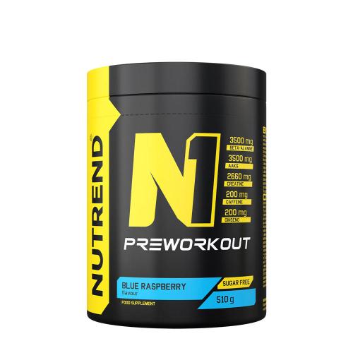 Nutrend N1 Preworkout (510 g, Niebieska malina)