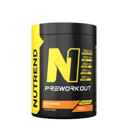 Nutrend N1 Preworkout (510 g, Czerwona pomarańcza)