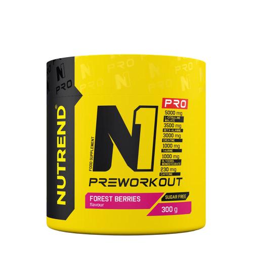Nutrend N1 Pro Preworkout (300 g, Jagoda leśna)