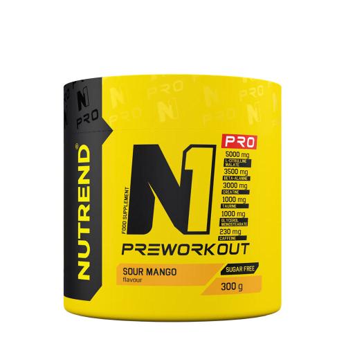 Nutrend N1 Pro Preworkout (300 g, Kwaśne mango)