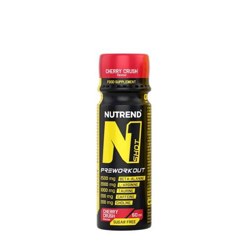 Nutrend N1 Shot Preworkout (60 ml, Wiśniowy Crush)