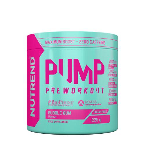 Nutrend Pump Preworkout (225 g, Guma do żucia)