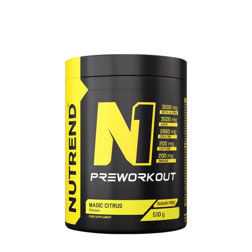 Nutrend N1 Preworkout (510 g, Cytrusy)